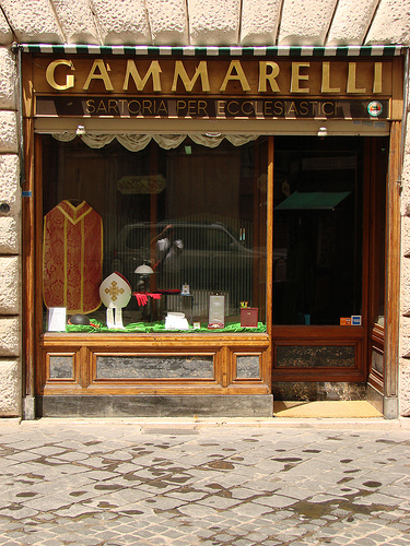 Vitrine Gammarelli