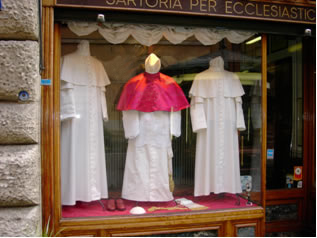 vitrine de Gammarelli